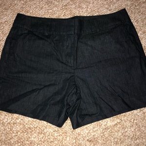 Ann Taylor navy dress shorts